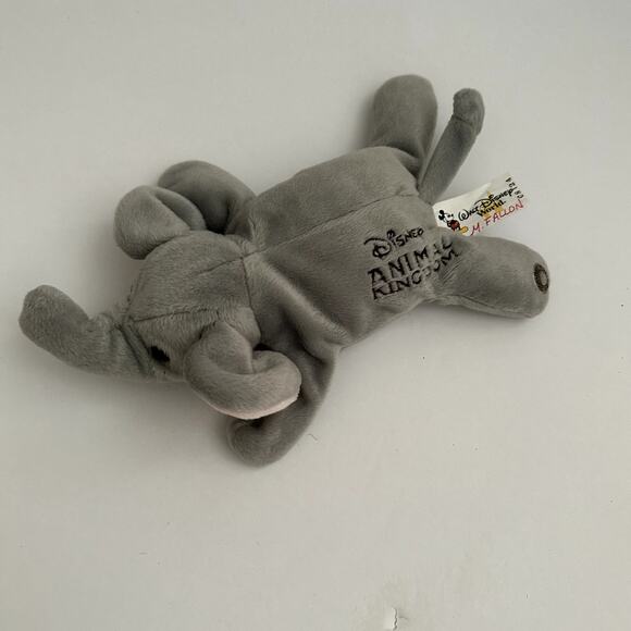 Walt Disney World Animal Kingdom Elephant Stuffed Animal Beanbag Plush - Picture 3 of 9